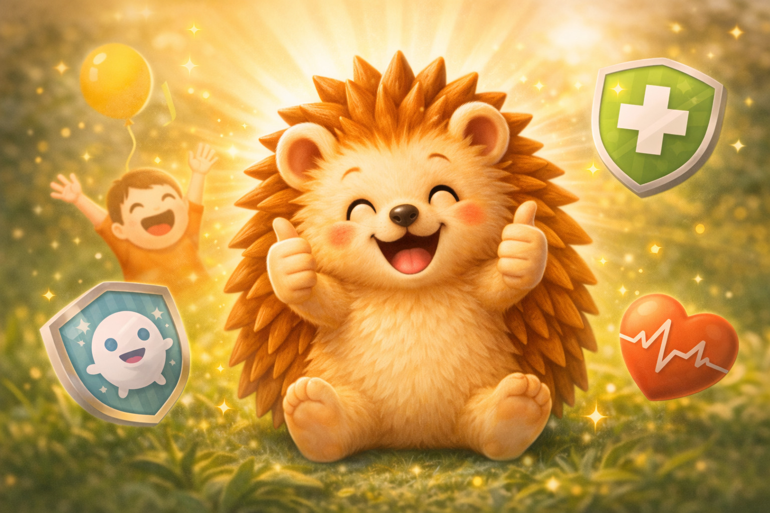 笑顔のハリーちゃん