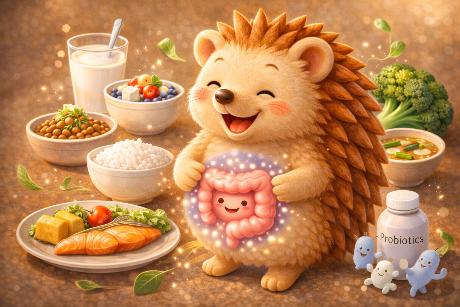 腸内環境を整えるハリーちゃん