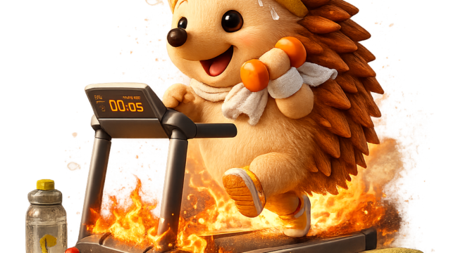 脂肪燃焼させるハリーちゃん