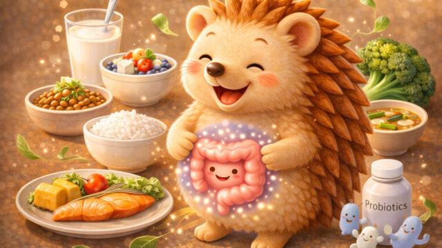 腸内環境を整えるハリーちゃん