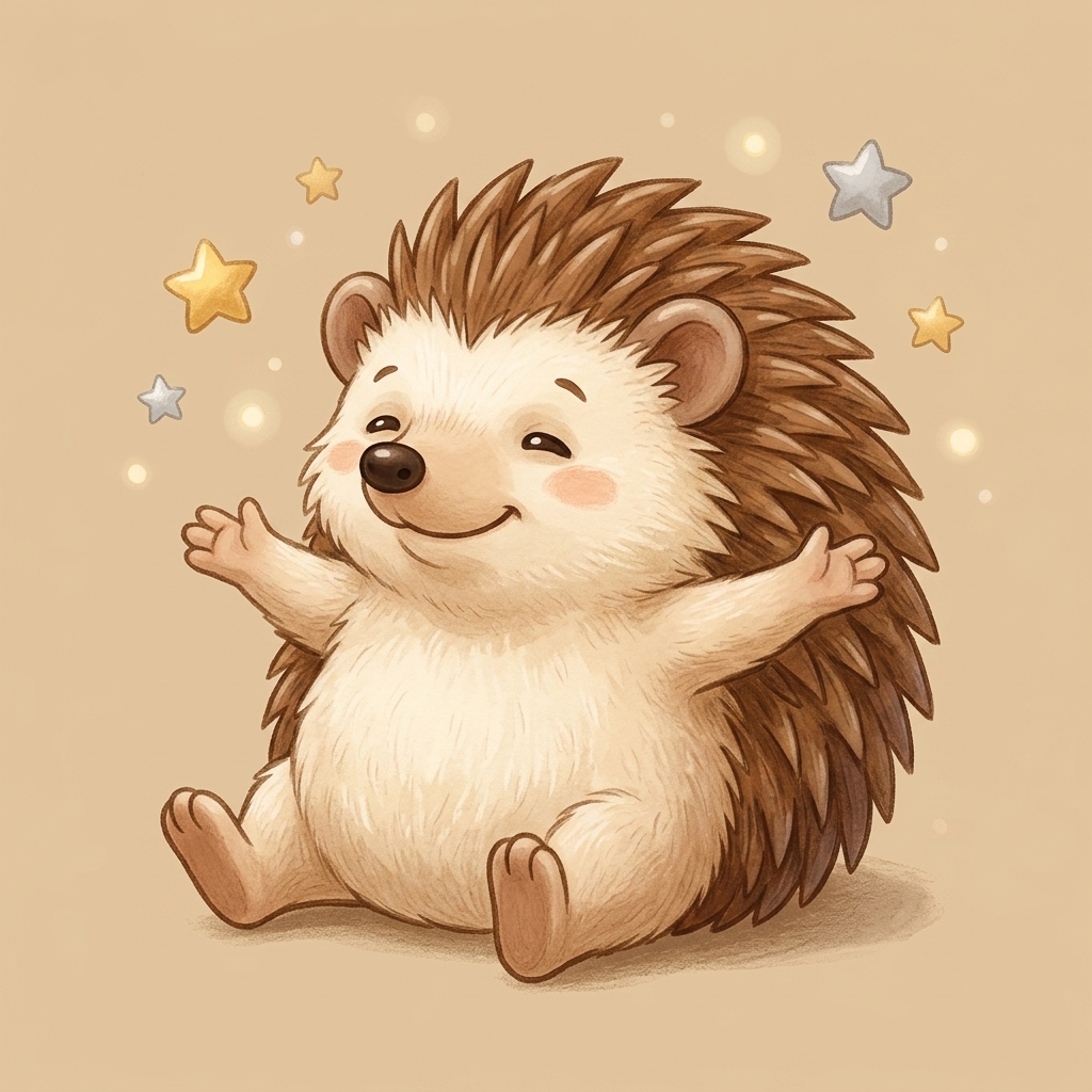 痛みがなくなってリラックスするハリーちゃん