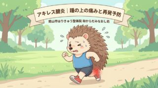 アキレス腱炎｜踵の上の痛みと再発予防｜館山市はりきゅう整体院 和からだみなおし処