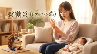 産後の腱鞘炎（ドケルバン病）｜抱っこで痛む手首のケア｜館山市はりきゅう整体院 和からだみなおし処