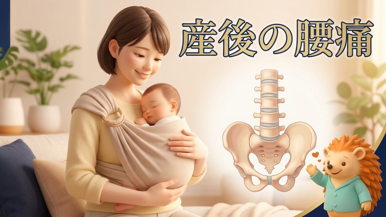 産後の腰痛|抱っこ・授乳で痛む腰へのケア|館山市はりきゅう整体院 和からだみなおし処
