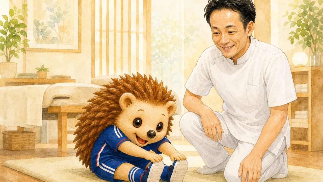 ストレッチの強さ|ハリーちゃんと院長